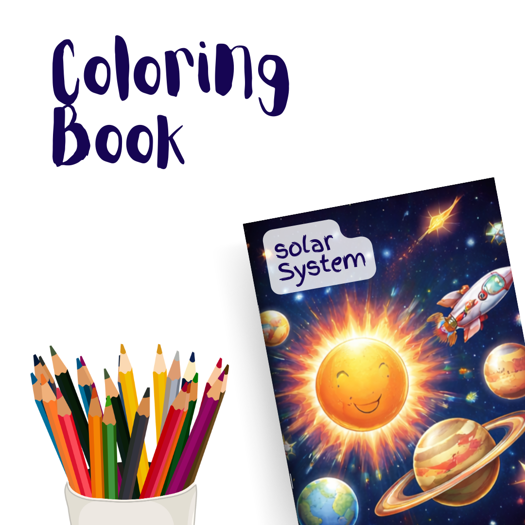 Solar System – 1 Coloring Book